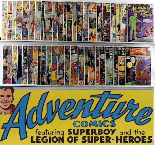 46PC DC Adventure Comics #300-380 Partial Run