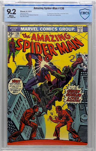 Marvel Comics Amazing Spider-Man #136 CBCS 9.2