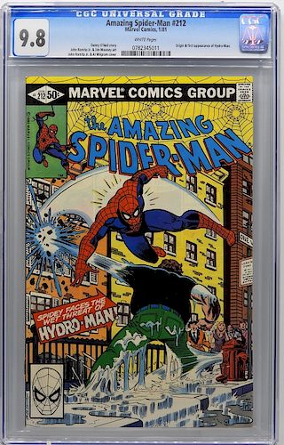 Marvel Comics Amazing Spider-Man #212 CGC 9.8