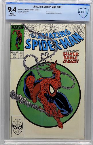 Marvel Comics Amazing Spider-Man #301 CBCS 9.4
