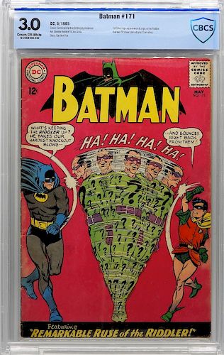 DC Comics Batman #171 CBCS 3.0