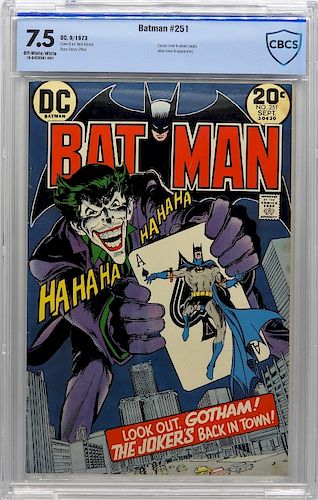 DC Comics Batman #251 CBCS 7.5