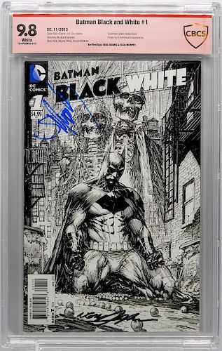 DC Batman Black and White 1 CBCS 9.8 Adams Murphy