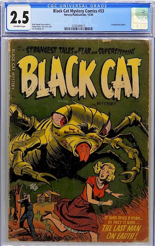 Harvey Publications Black Cat Mystery Comics #53