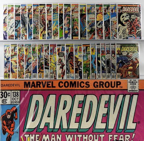 36PC Marvel Daredevil #112-148 Near Complete Run