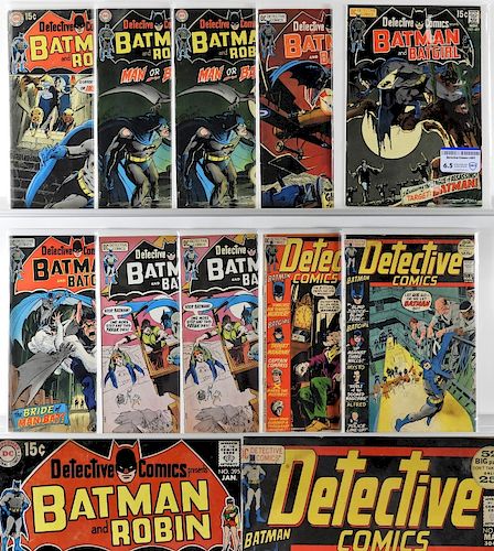 10PC DC Detective Comics #395-421 Partial Run