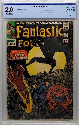 Marvel Comics Fantastic Four #52 CBCS 2.0