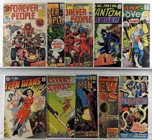 10PC DC Comics Silver Age Key Issue Group
