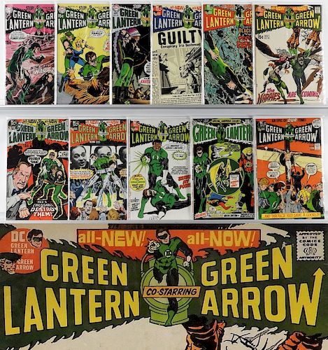 11PC DC Comics Green Lantern #77-89 Near Complete
