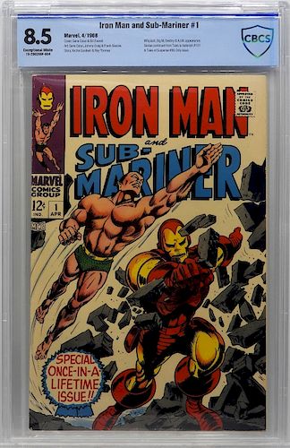 Marvel Comics Iron Man and Sub-Mariner #1 CBCS 8.5