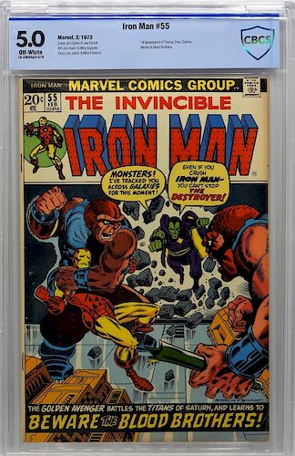 Marvel Comics Iron Man #55 CBCS 5.0