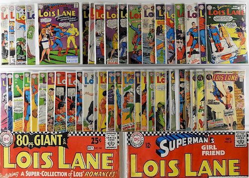 50PC DC Comics Lois Lane #55-118 Near Complete Run