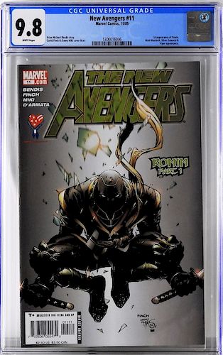 Marvel Comics New Avengers #11 CGC 9.8