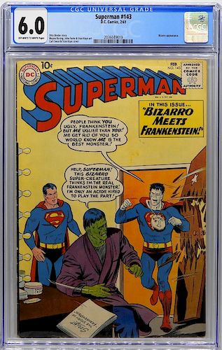 DC Comics Superman #143 CGC 6.0