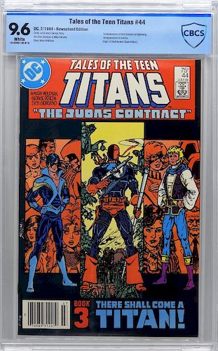 DC Comics Tales of the Teen Titans #44 CBCS 9.6