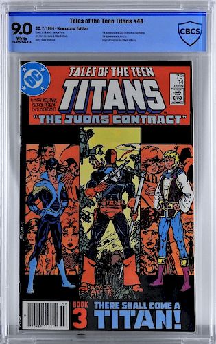 DC Comics Tales of the Teen Titans #44 CBCS 9.0
