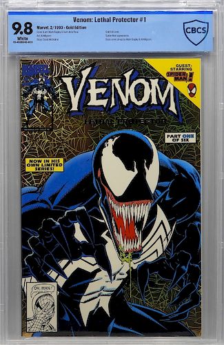 Marvel Comics Venom Lethal Protector Gold CBCS 9.8