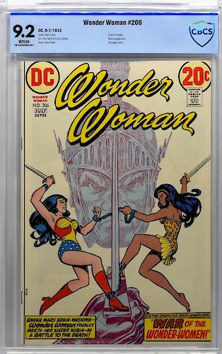 DC Comics Wonder Woman #206 CBCS 9.2