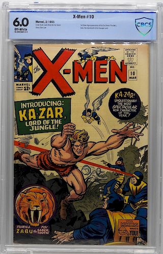 Marvel Comics X-Men #10 CBCS 6.0