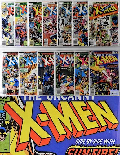 13PC Marvel X-Men #100-118 Partial Run CBCS 9.4