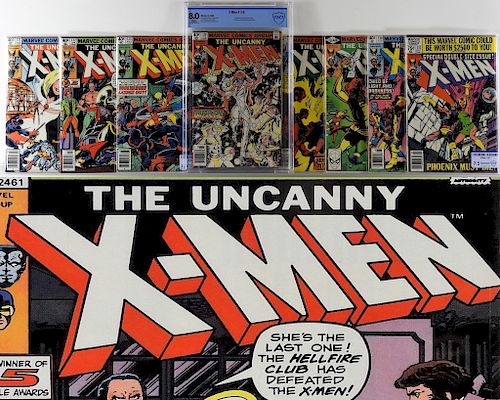 8PC Marvel X-Men #130-137 Complete CBCS 9.2