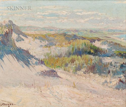 George Loftus Noyes (American/Canadian, 1864-1954)  Dunes and Grasses