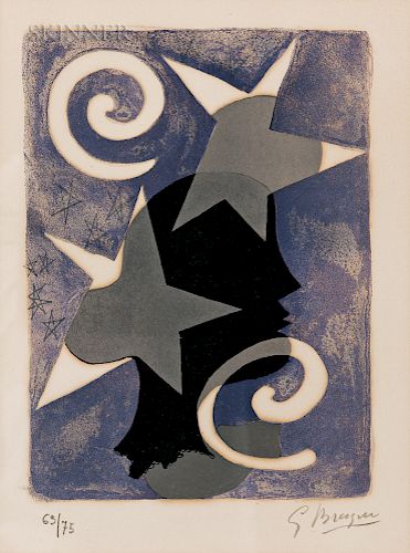 Georges Braque (French, 1882-1963)  Profil