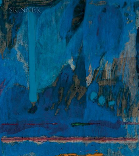 Helen Frankenthaler (American, 1928-2011)  Tales of Genji III
