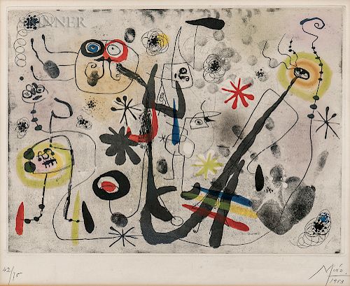 Joan Miró (Spanish, 1893-1983)  La main
