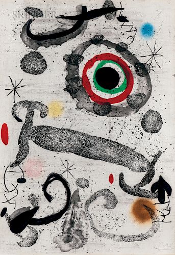 Joan Miró (Spanish, 1893-1983)  L'astre du marécage