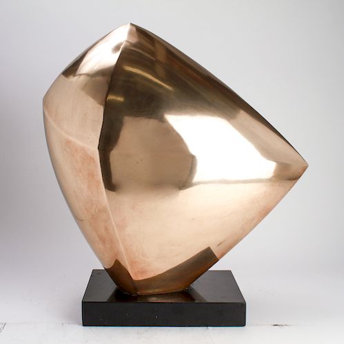Emile Gilioli Modern Geometric Bronze Sculpture