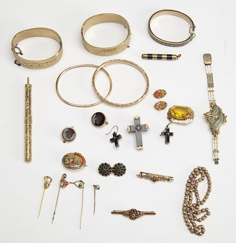 Lot of Victorian Gold Jewelry