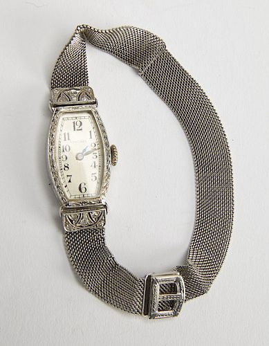 18K Longines Ladies Watch and Band