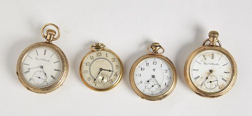 Four Mens Pocket Watches