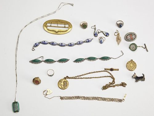 Large Earlier Costume Jewelry Lot