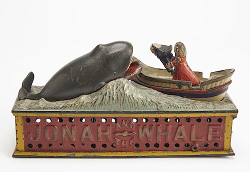 Jonah and the Whale Mechanical Bank