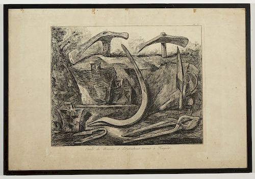 Two Large Early Prints 1805