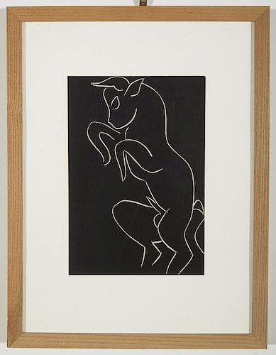 Henri Matisse- Two Linocuts & Chagall Print