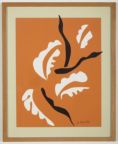 Henri Matisse -Two Silk Screen Prints