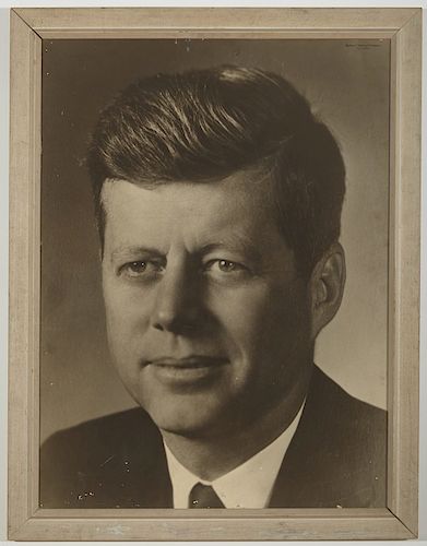 JFK - Scarce Period Oversized Photograph