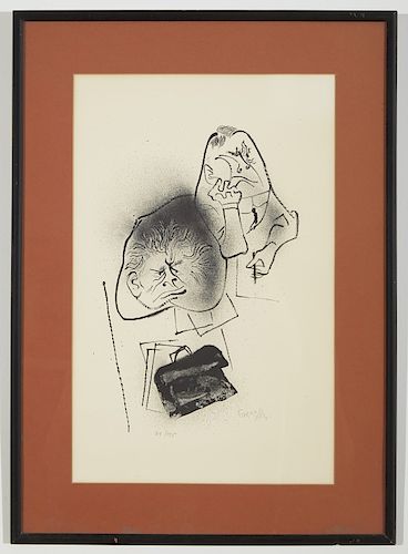 Three Prints by William Gropper and Mervin Jules