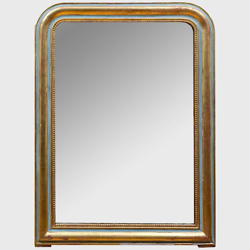 Napoleon III Painted and Parcel-Gilt Mirror