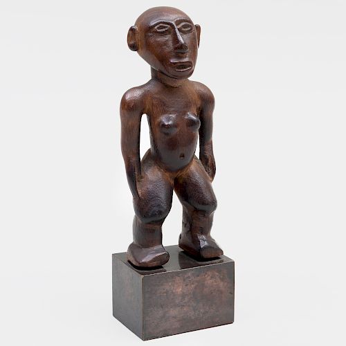 Songye Carved Wood Figure, Democratic Republic of the Congo