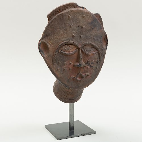 Akan Pottery Mask, Ghana