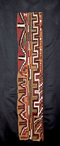 Large Proto Nazca Polychrome Textile Fringe Fragment