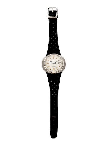 Omega, Stainless Steel 'Dynamic' Wristwatch