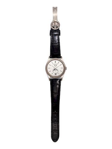 Patek Philippe, 18K White Gold Ref. 5396G 'Annual Calendar' Wristwatch