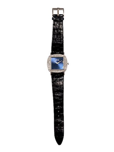 Piaget, 18K White Gold and Diamond Ref. 12483 Wristwatch