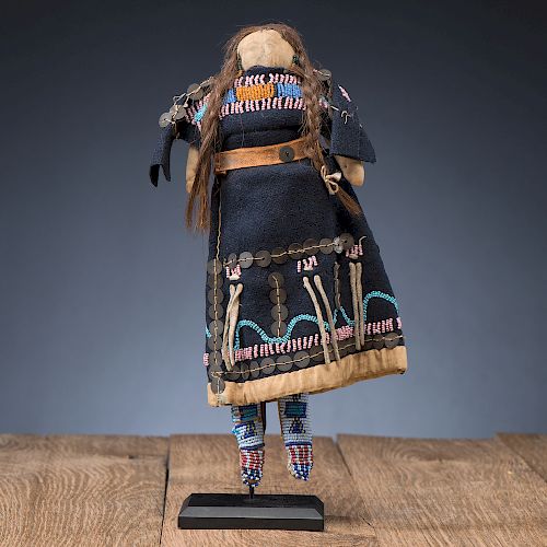 Northern Plains Beaded Doll