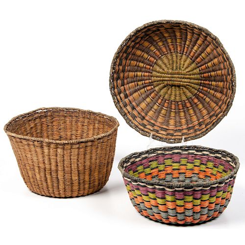 Hopi Third Mesa Baskets, From The Harriet and Seymour Koenig Collection, New York